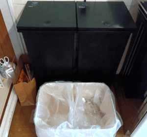 ゴミ箱は1か所にまとめて【スタッフ実例】